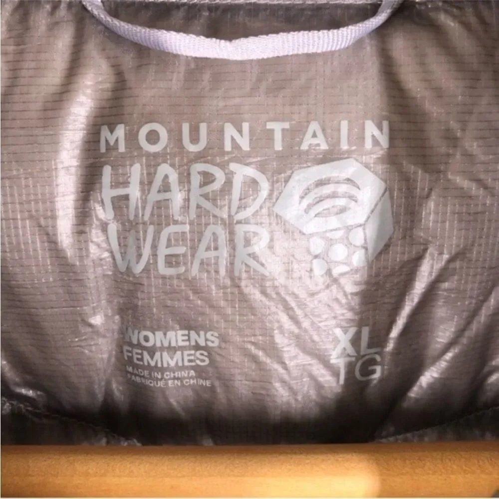 Mountain Hardwear MetaTherm EXS Down Puffer Jacket Gray Size XL